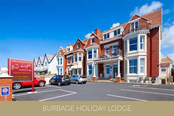 Burbage Holiday Lodge Apartment 1 ブラックプール エクステリア 写真